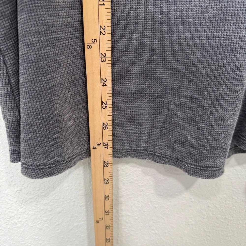 Maurices Women 2X Charcoal Grey Waffle Knit High Neck Tank Top Sleeveless Casual - Picture 6 of 7